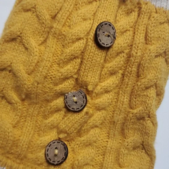 Dog Cabled Sweater-XXS - Picture 2 of 7